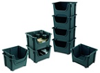 Stackable Space Bin Containers
