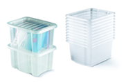 Stackable topbox Containers