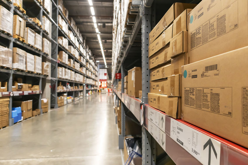 christmas warehouse storage