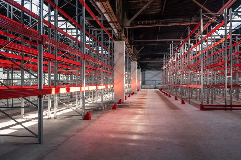 Second hand racking