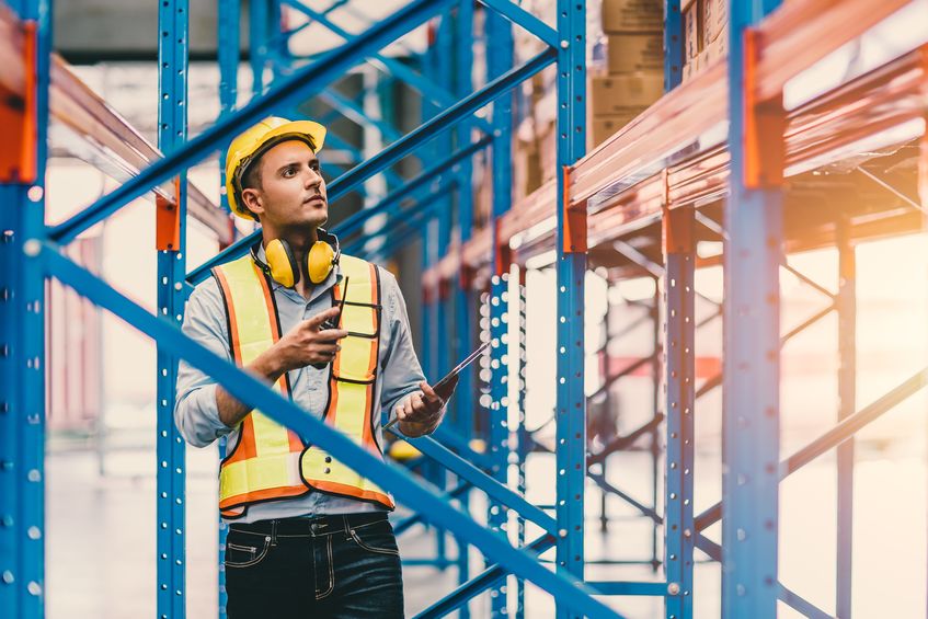 Pallet rack inspections