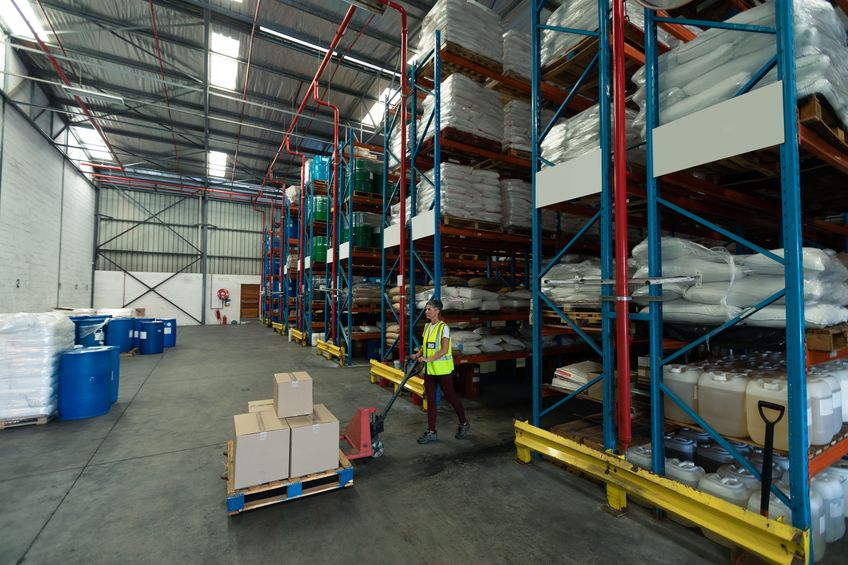 Second hand racking