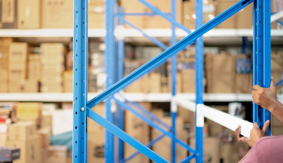 warehouse shelving